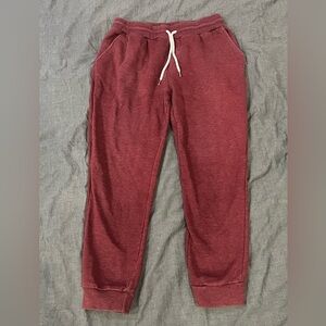 Forever 21 Mens Maroon Joggers